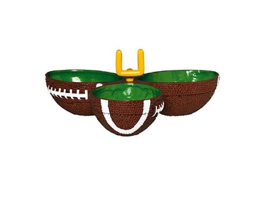 Football Candy Dish - Football Condiment Party Dish