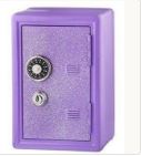 Kids Glitter Safe Bank - Mini Locker with Glitter